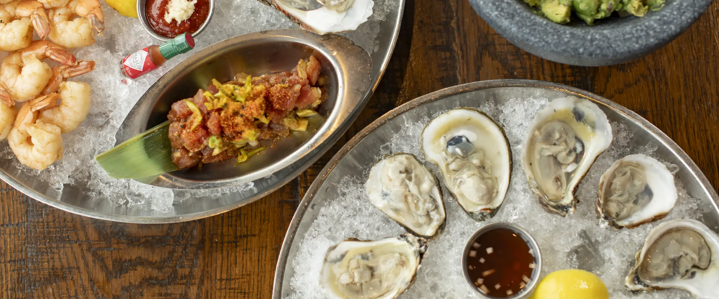 Oysters and chilled seafood - Desktop