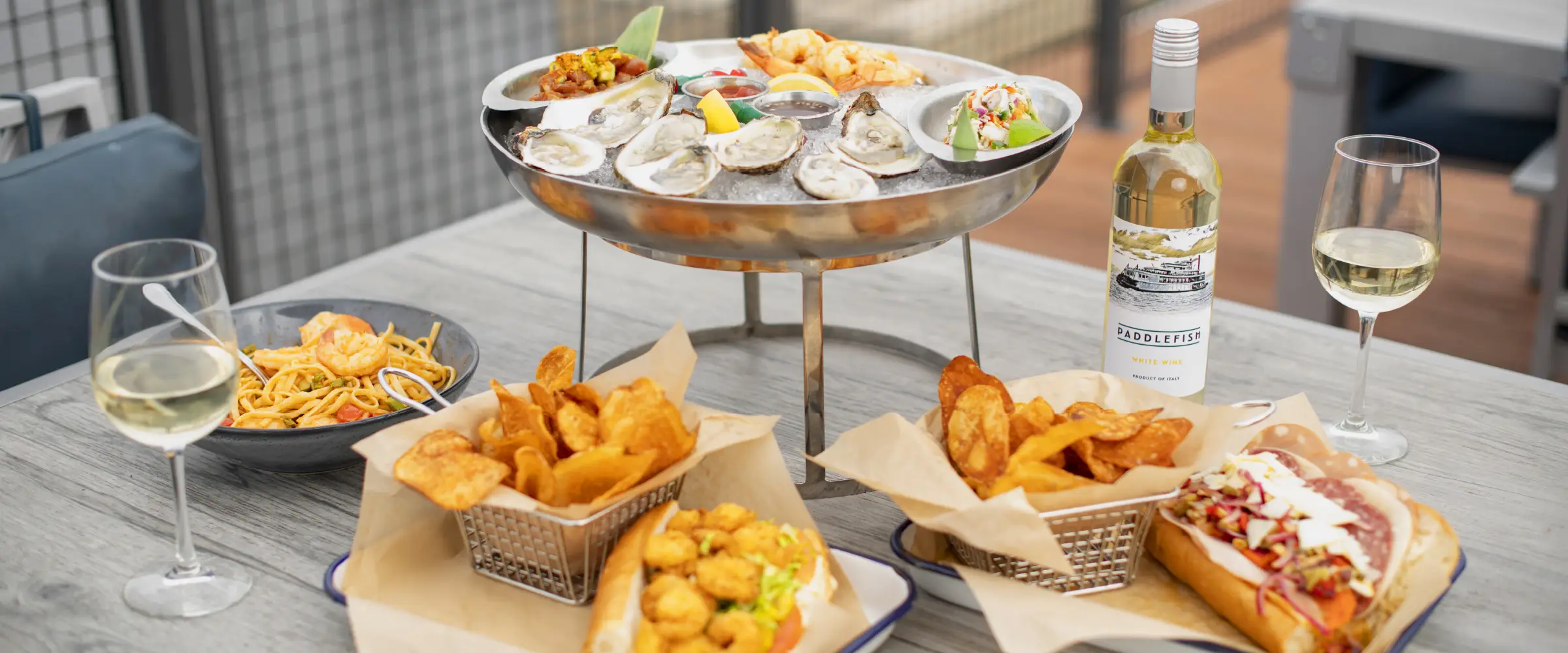 Seafood Tower - desktop version