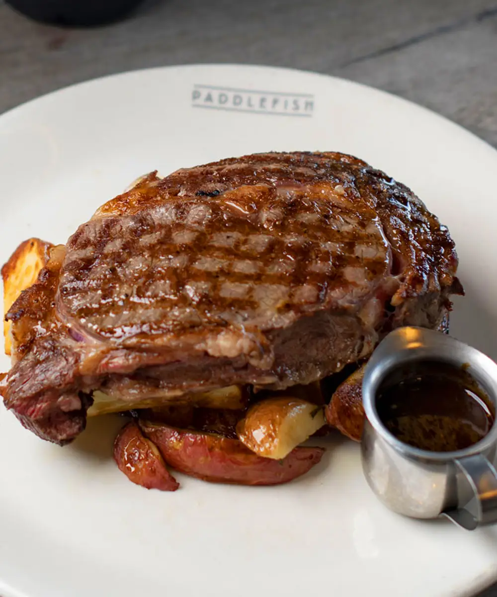 Paddlefish Steak - mobile version