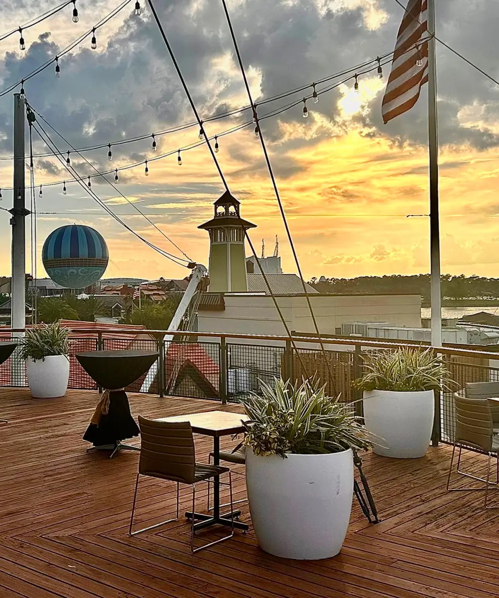 view from the deck of Paddlefish - mobile version